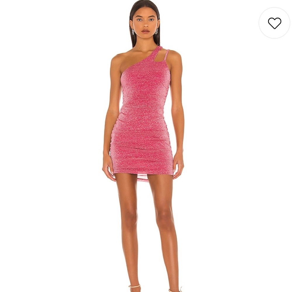 Revolve Jayden Mini Dress in Berry